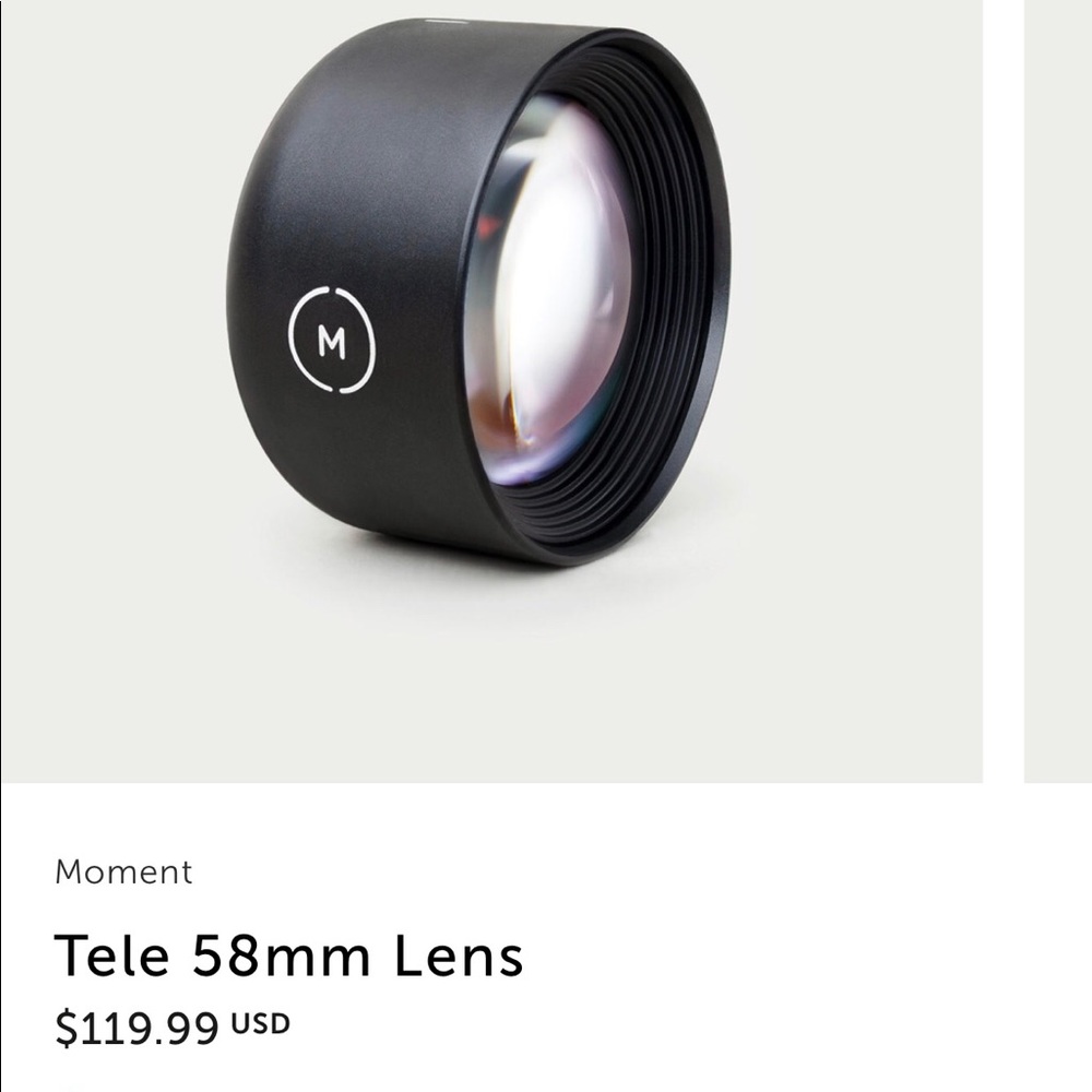 Moment professional lens and case iPhone 7plus/8p